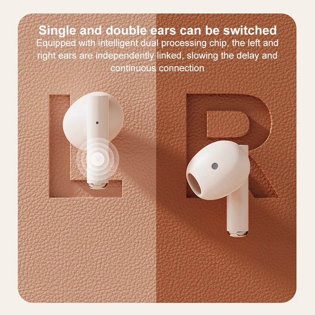 2025 TWS Wireless Earphones Bluetooth 5.4 36 Hours Play Back Sport Earbuds Active Noise Cancellation Headphone with LED Display