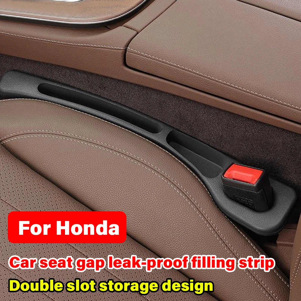 

Car Seat Gap Leak-proof Filling Storage Strip For Honda Civic Accord VI Fit Jazz CRV WRV SUV 9th 10th 11th Gen Auto Accessories