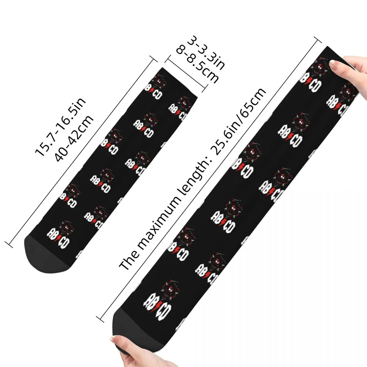 Winter Warm Hip-hop Women Men Animal Drummer ABCD The Muppets Show Socks Non-slip Crew Socks