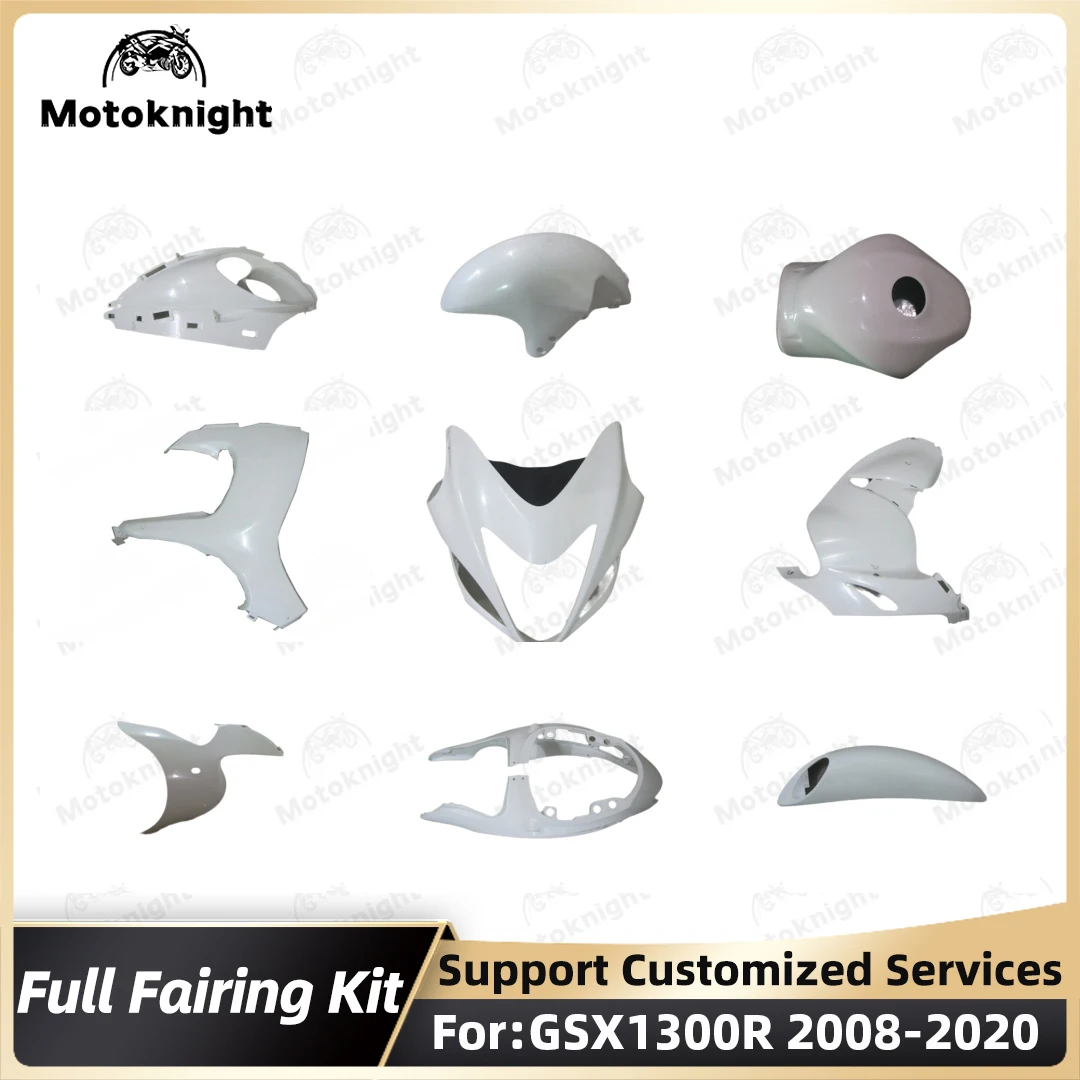 New Unpainted Fairing Kit Fit For SUZUKI GSX1300R 2008 2009 2020 ABS Plastics Body Kit Motorcycle Bodywork Fairings Kits