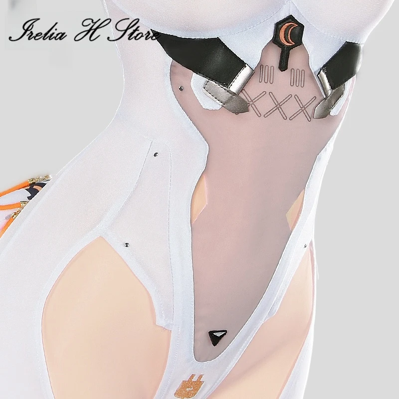 Irelia H Azur Lane Admiral Nakhimov Cosplay Costume Anime Game Admiral Nakhimov sexy lingeries Jumpsuit Halloween Costume