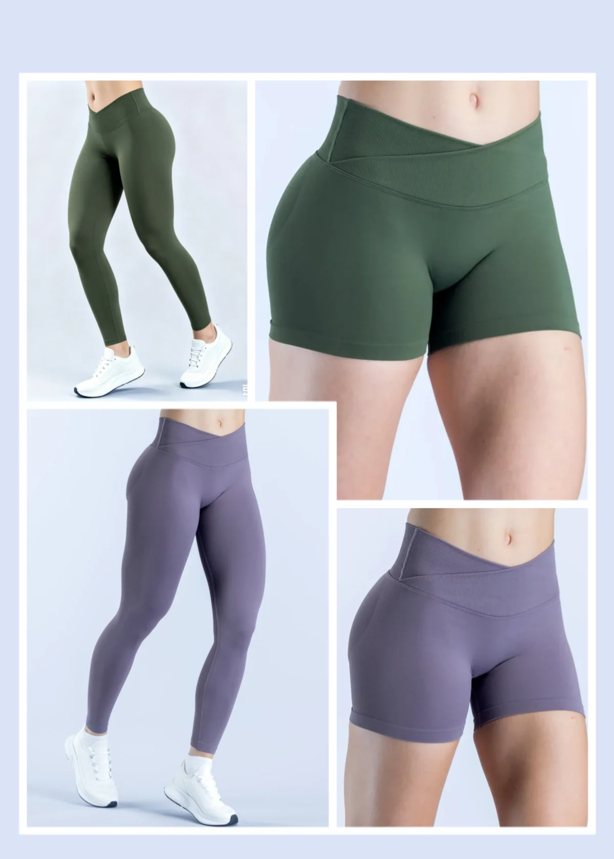 Vision Seamless High Waist Yoga Leggings for Women Solid Color Tight Fit Butt Lifting Tummy Control for Gym Running Cardio