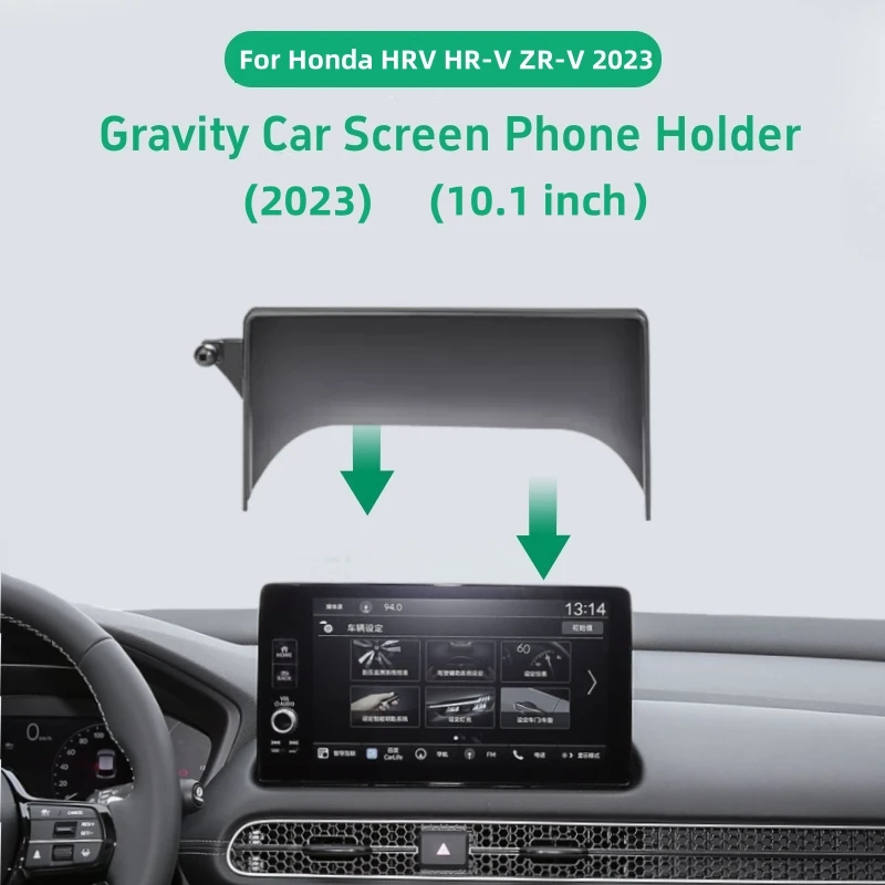 For Honda HRV HR-V ZR-V 2023 Car Phone Holder 10.1 inch Screen Mobile Phone Holder GPS Bracket Car Mount Stand Car Accessories