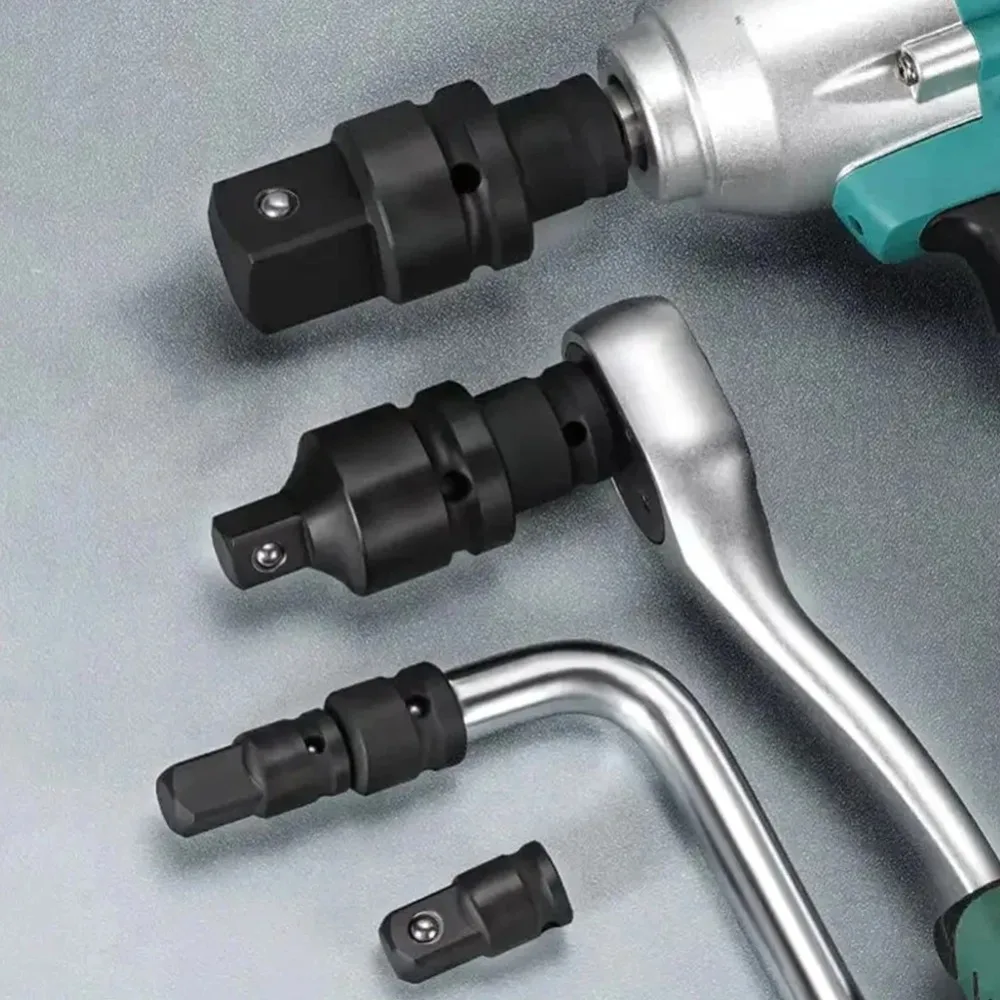 Impact Socket Adapter Reducer Set 1/2 3/8 1/4 inch Use Wrenches Drills in Auto and Impact Driver Construction Work
