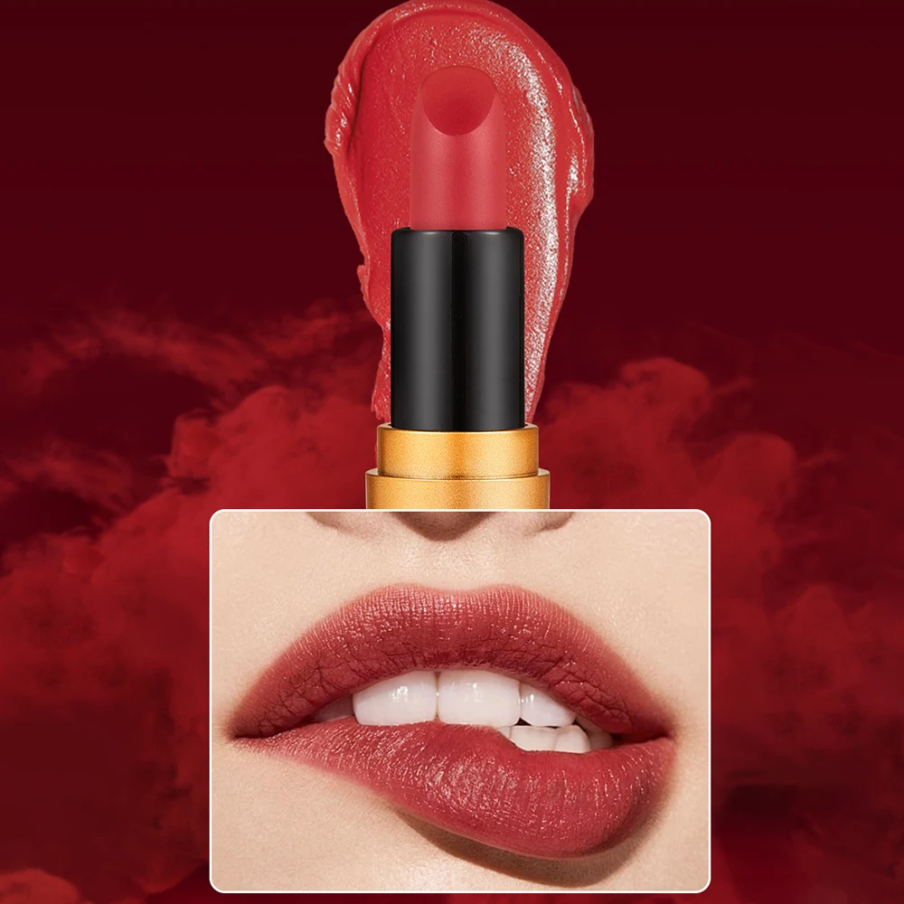 

4 шт., черное золото, бархатная матовая помада для макияжа губ для женщин, помада для губ, увлажняющий матовый блеск для губ, косметика для макияжа губ