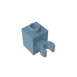 MOC PARTS GDS-647 1X1 W/HOLDER H0RIZONTAL compatible with lego 60475 30241 children\'s toys Assembles Building Blocks Technical