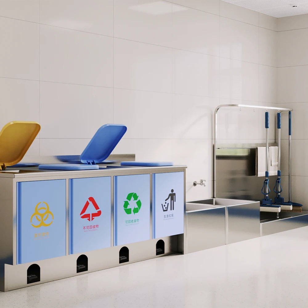 2025 خزانة طبية جديدة معدنية ذات تصميم حديث خزائن المستشفيات أثاث طبي خزانة المريض