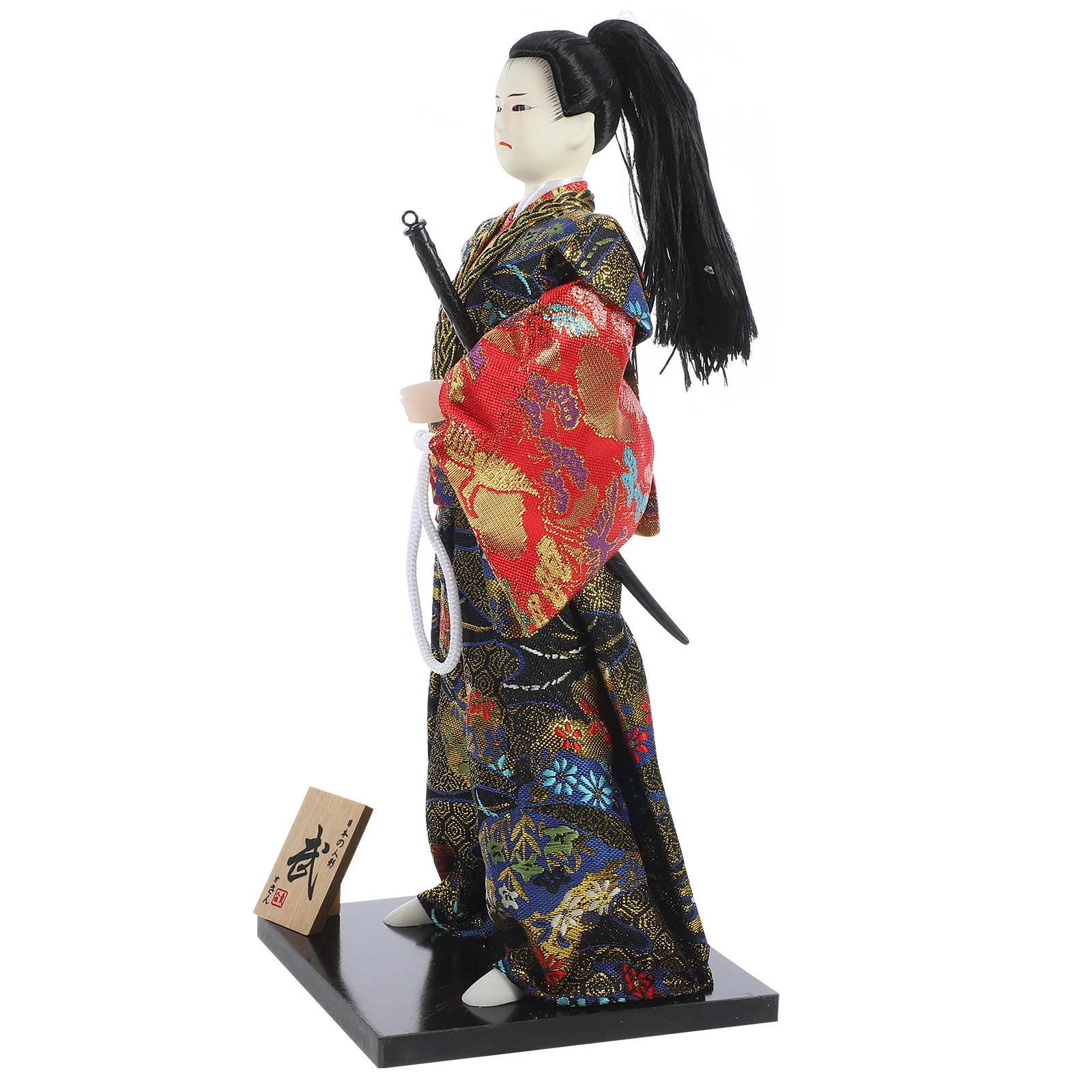 Samurai Action Figures Japanese Decor Home Gadgets Style Decoration Cooking Desktop