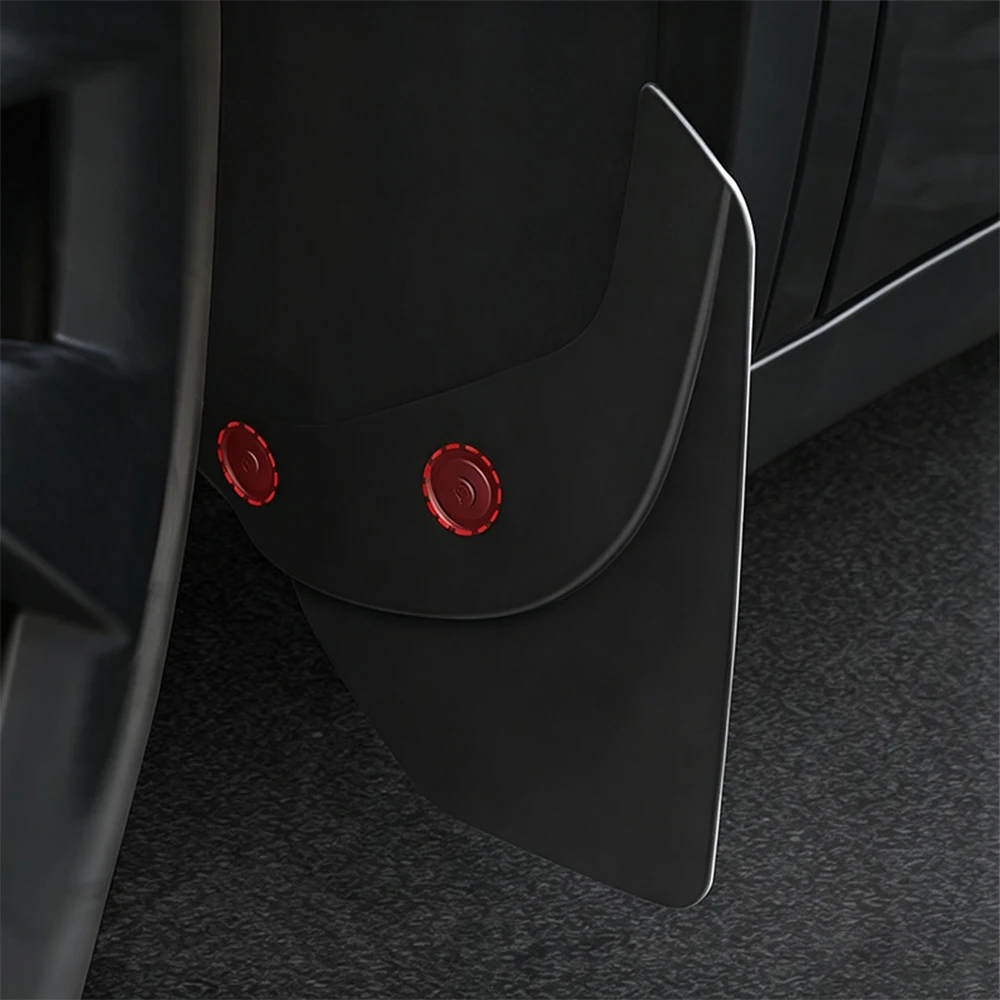 4Pcs TPE Injection Molded Rear Position Mud Flaps Front Rear Wheel Splash Guards Fender For Tesla Model 3 Highland 2024-2026 - view 5
