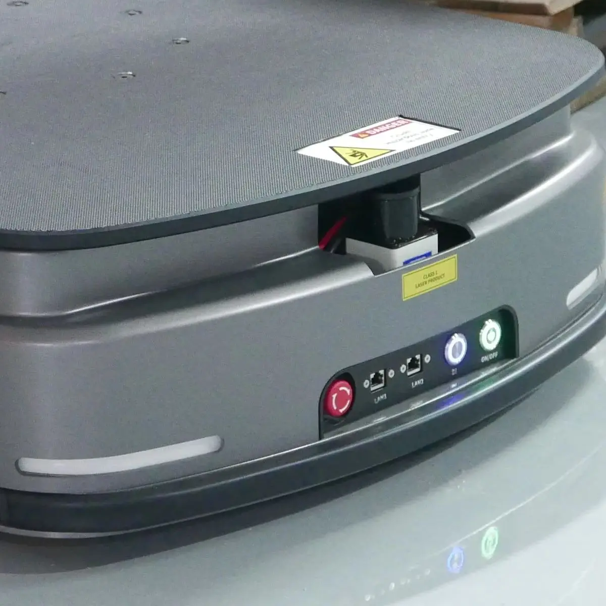 Small Size 50kg Carrying Capacity Laser Slam Amr Warehouse Logistic Autonomous Mobile Robot with Laser Sensor
