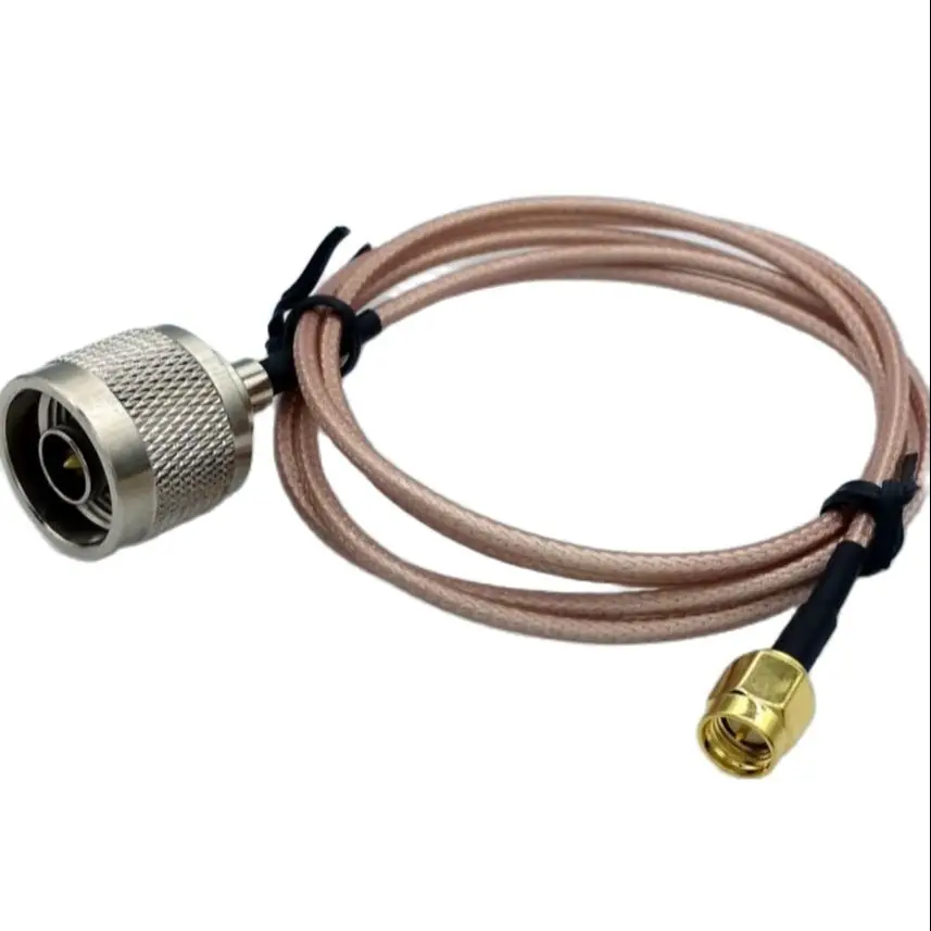 N Type Male To SMA Male Cable 100cm RG-316 SMA To N Type Antenna Extension Cable 10Pcs/Lot