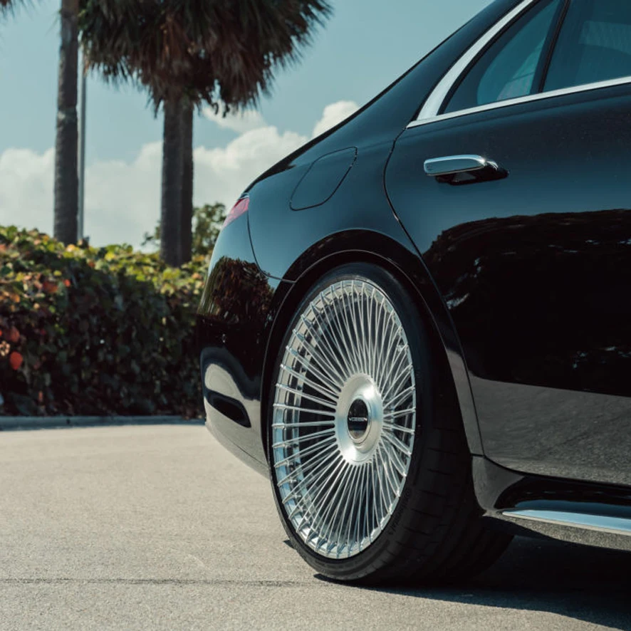 Maybach GLS 600 S S680 S580 إطارات مزورة 19 20 21 22 23 24 25 26 بوصة مخصص OE عجلات سيارة فاخرة مصنوعة من خليط معدني لمرسيدس بنز #5