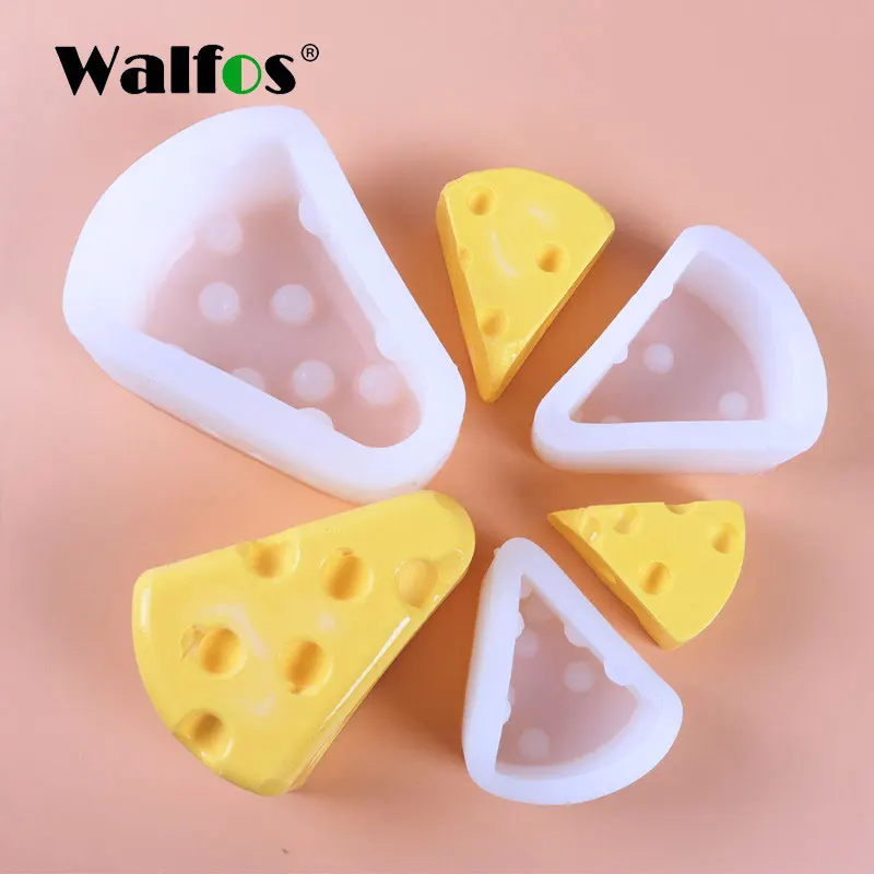 Walfos Food Grade Non-stick Cheese Shape Silicone Cake Mold DIY Creative Baking Molds Ice Cream Mold Kitchen Tools Accessories