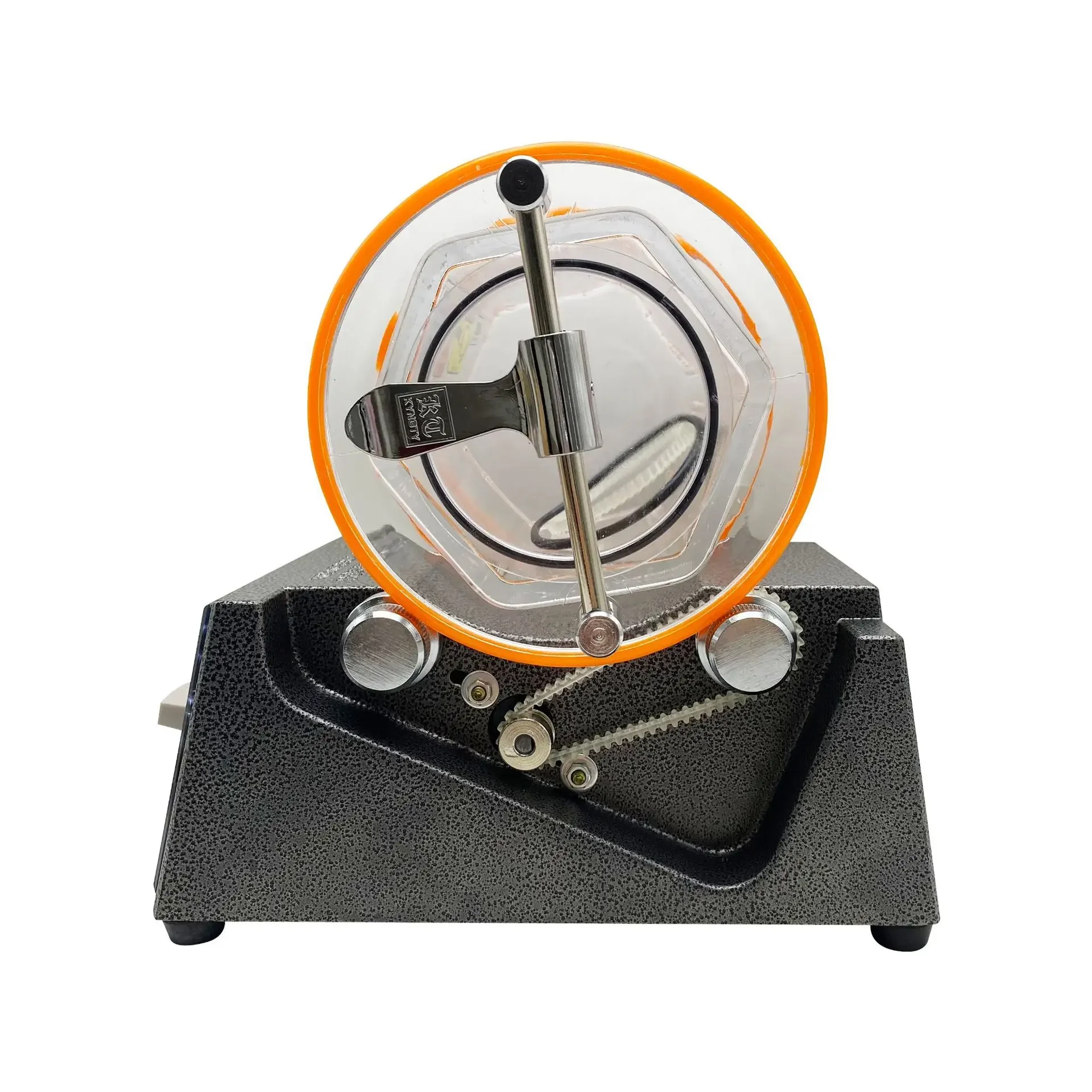 Utility KT6808 Roller Barrel Polishing Machine Jewelry Polishing Cleaning Rotary Medium Drum Polisher Machine