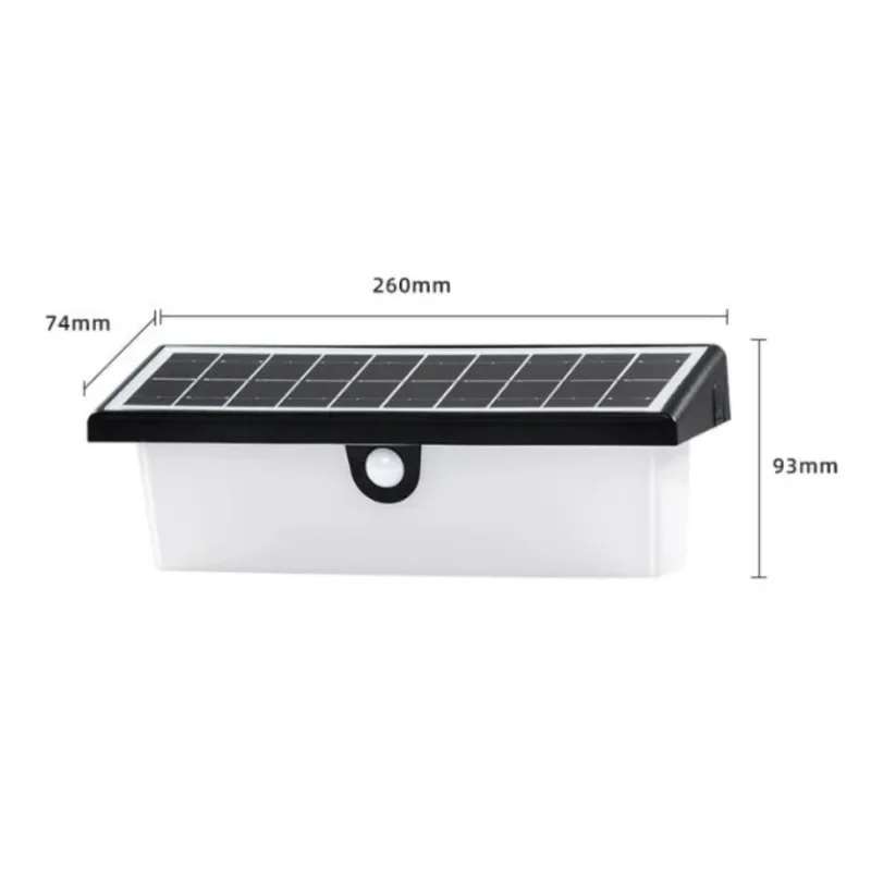 Solar Step Outdoor Waterdicht En 2023 Nieuw Tuinierpaneel Heldere 5led Verlichting Binnenplaatslampen Huishoudelijke Outdoor Wandlamp Luz