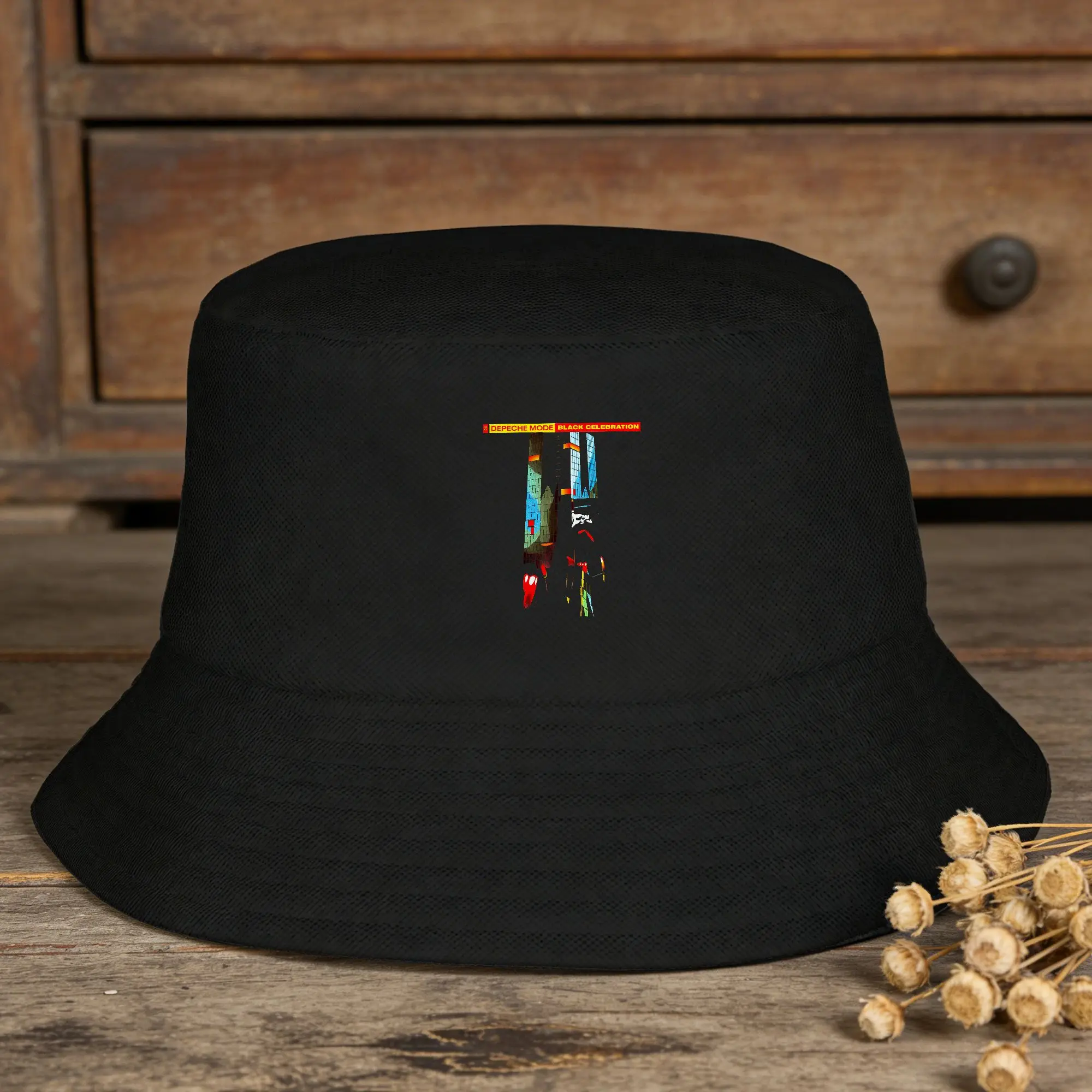 Depeche Modes Bucket Hat  Outdoor Fisherman Caps Personality Beach Travel Sun Hats For Men Women Casual Pattern Cap