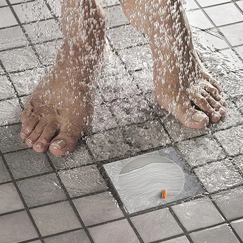 

Silicone Drain Cover Silicone Kitchen Sink Drain Strainers Multifunctional Shower Drain Cover Anti-Odor Floor Drain Mat For