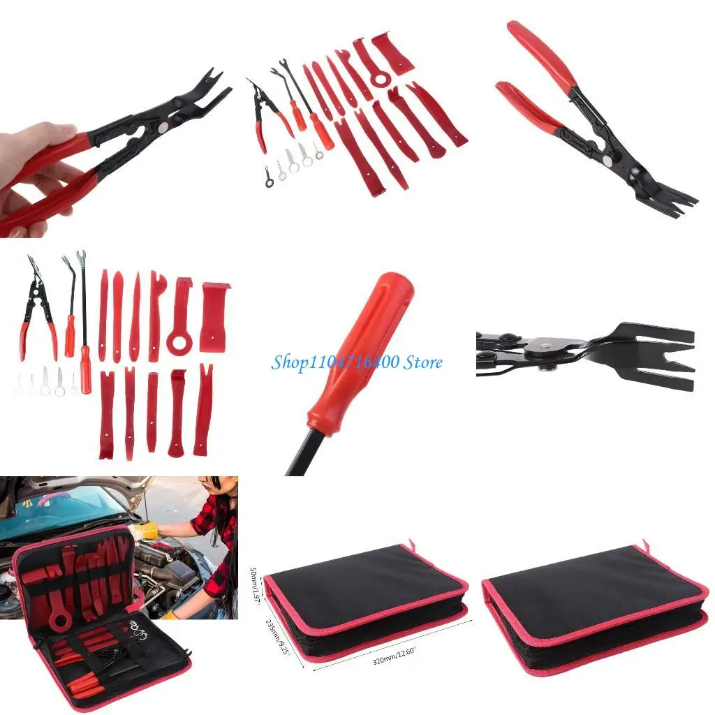 

y1gd Auto Pry Tool Set Automotive Parts Remover Installer Fit for Vehicle Accessories