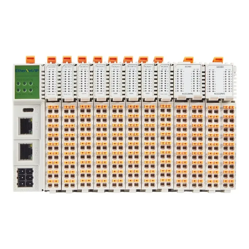 BL212 EtherNet/IP I/O System for Inspection Equipment Offers 32CH Expansion and Tool-Free Plug-in Terminals for Reduced Downtime