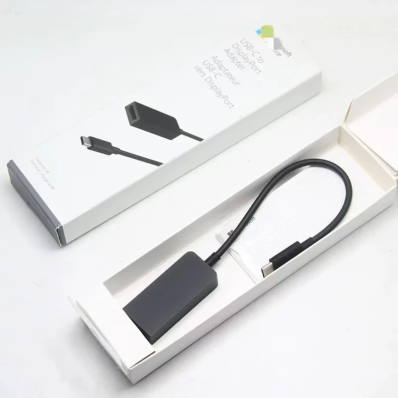 

ДЛЯ Surface Microsoft USB-C к DP Thunderbolt 3/4 Полнофункциональный телефон C Планшет Внешний дисплей DP 4k 144 Гц