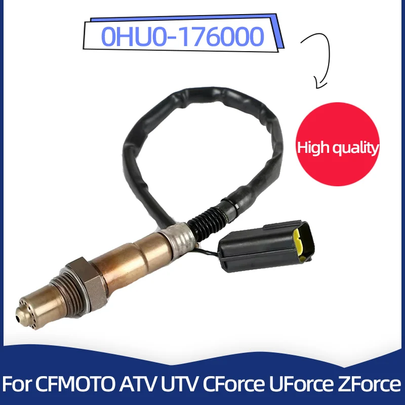 0HU0-176000 Oxygen Sensor MPN 0258006974 Heated 4 Wire Lambda O2 Sensor for CFMOTO 250NK 450CLC 450MT CForce ZForce UForce ATV U