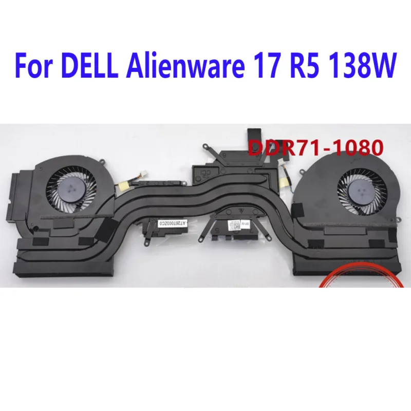 For DELL Alienware 17 R5 138W GTX1080 CPU GPU Cooling Fan Heatsink 0FJ5DK FJ5DK