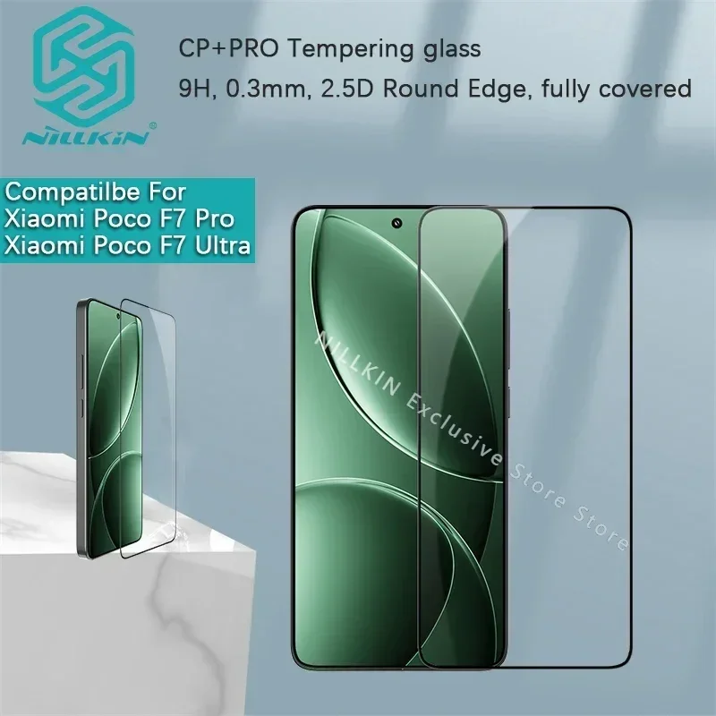 

Nillkin For Xiaomi F7 Ultra Glass/F7 Pro CP+PRO Explosion proof full coverage high-definition tempered glass protective film