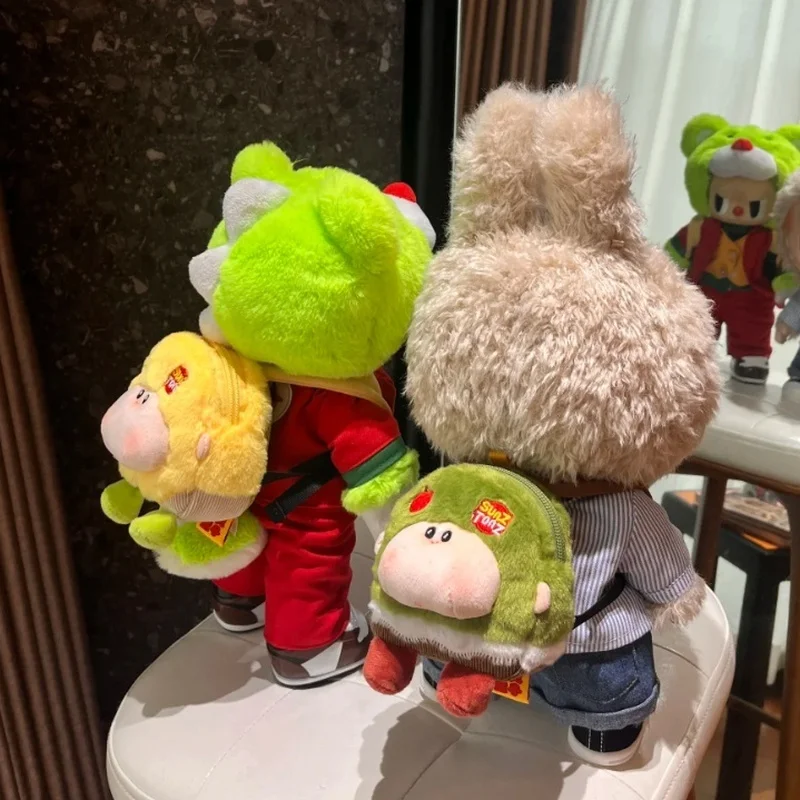 

Cotton Doll Universal Fruit Series Mini Backpack Blind Box Kawai Accessories Decorative Backpack Shoulder Joker Accessories