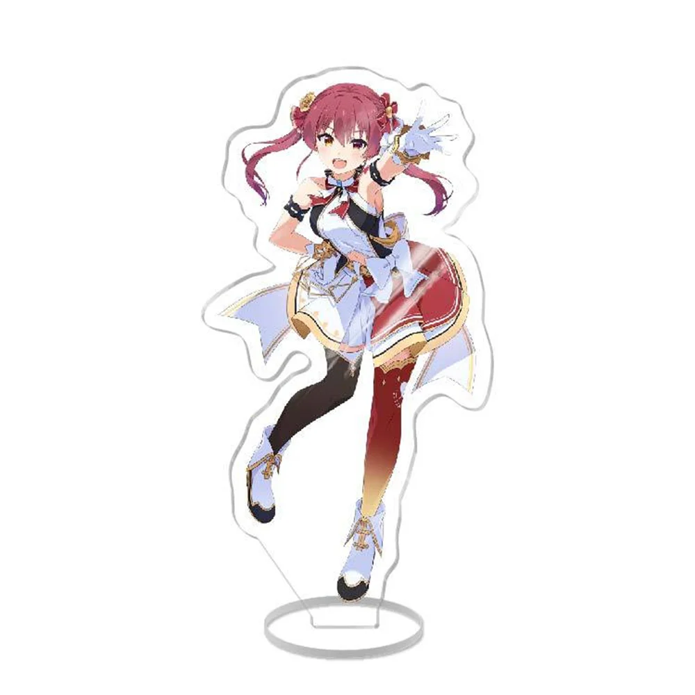 Hot Anime Hololive Vtuber Figure Acrylic Usada Pekora Uruha Rushia Hosimati Suisei Inugami Korone Bags Stand Model Fans Gift