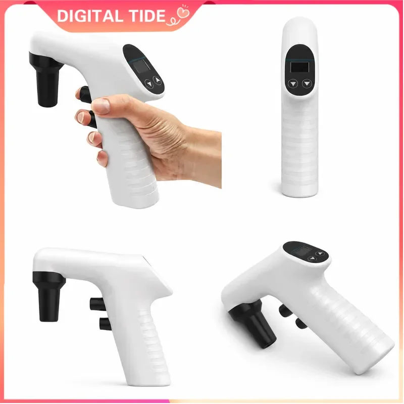 Electric Pipette Digital Display Adjustable Speed Large Capacity Automatic Electronic Pipette Gun Aid