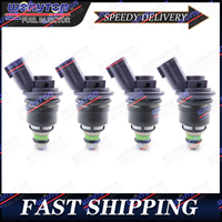 4Pcs  Fuel Injectors 16600-67U01 Fits Nissan 240SX Silvia KA24DE S13 SR20DET