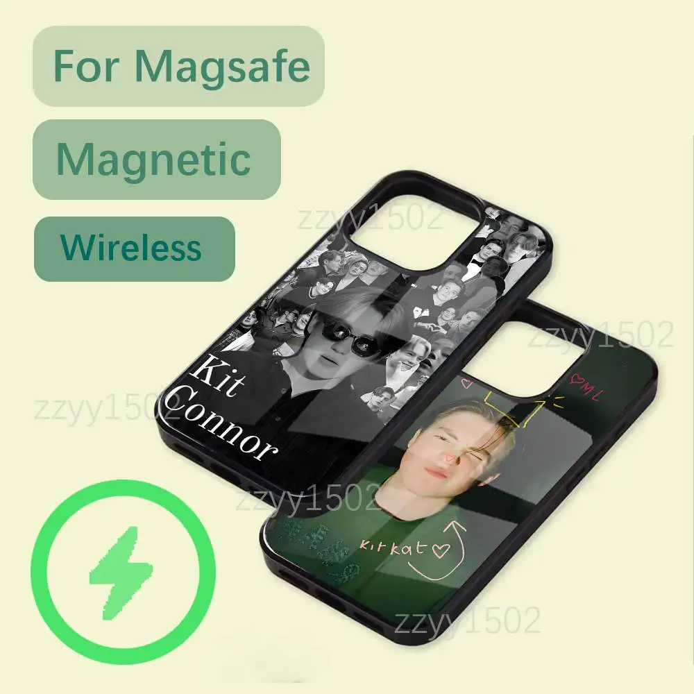 

Kit Connor Actor Phone Case For iPhone 17,16,15,14,13,12,11,Pro,Max,Plus,Mini,SE4,E Magsafe Wireless Charging