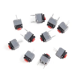 10Pcs/set Kailh Mute Button 6*6*7.3 Silent Switch Wireless Mouse Wired Micro 6X6X7.3MM