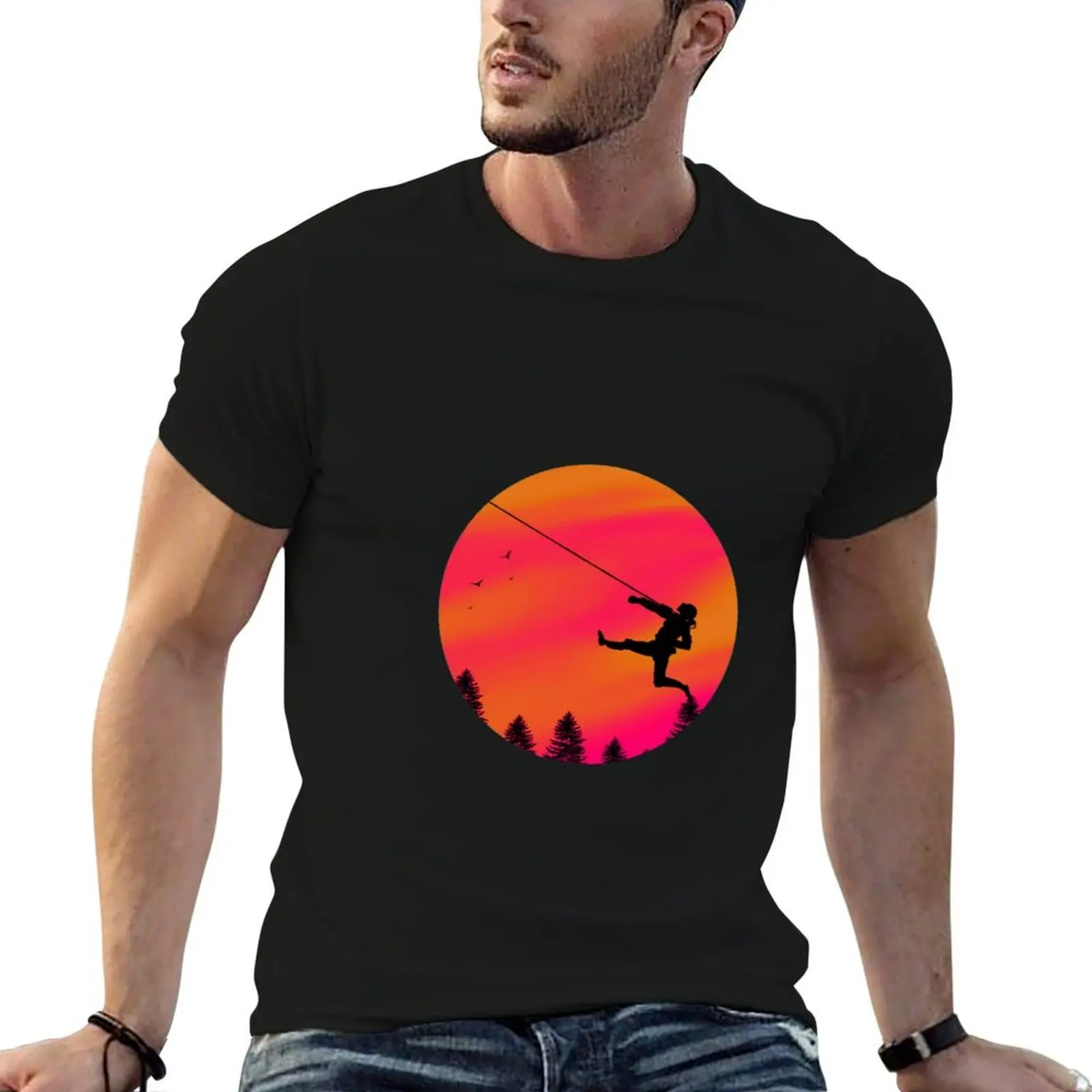 

Orange Pathfinder Grapple T-Shirt printed t shirts for man man t shirts graphic T-Shirt