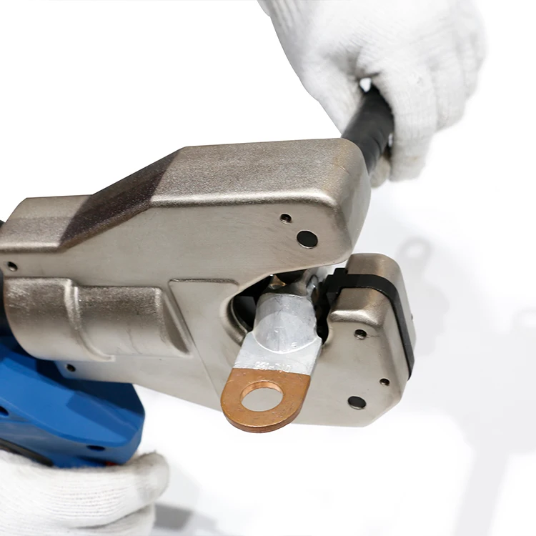 ECT-6030 อัจฉริยะ LCD สี่จุด Indent Dieless แบตเตอรี่ขับเคลื่อนเครื่องมือไฮดรอลิก