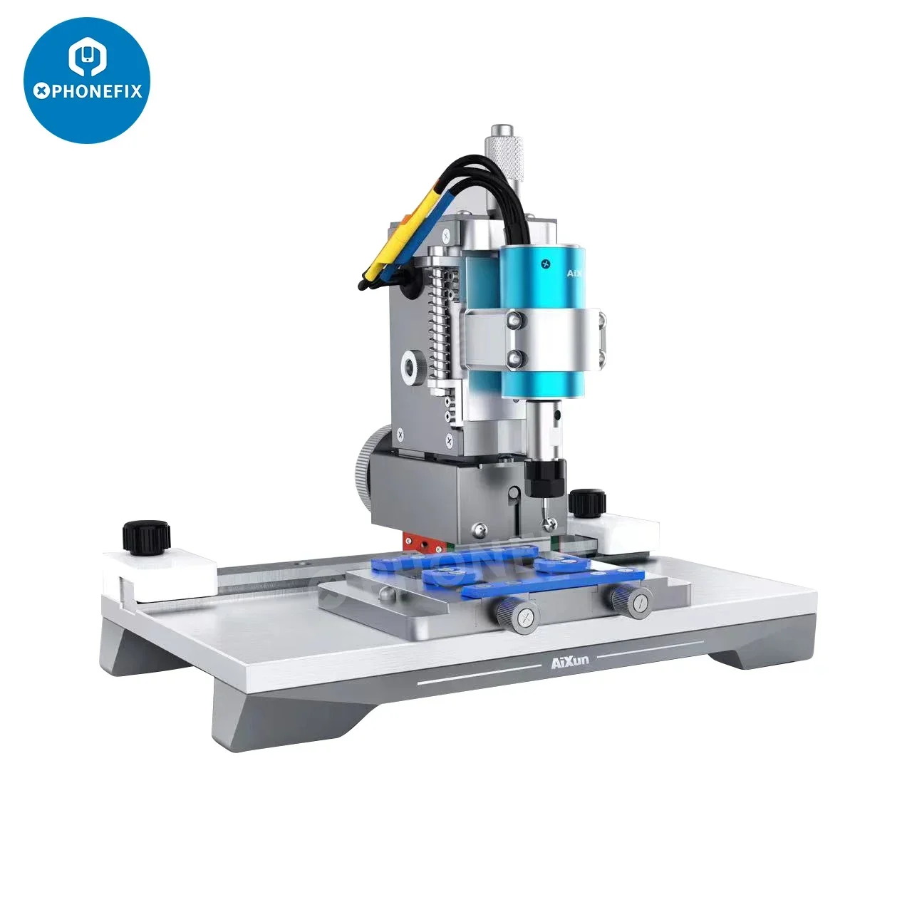 JC Aixun 2ND GEN Professional CPU Chip Grinding Machine Mobile Phone Motherboard Hard Disk IC PCB Grinder Polishing Tool Set