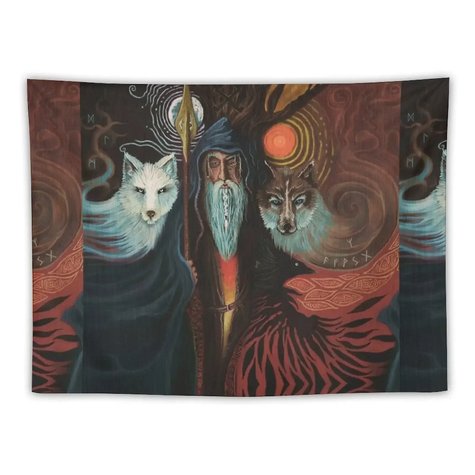 

inn | Odin | Wotan Tapestry Room Decorator Wallpaper Tapestry