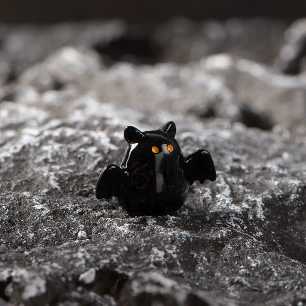 

Cartoon Halloween Pumpkin Skeleton Figurines Resin Craft 3D Mummy Skull Statue Mini Cute Miniatures Ghost Ornaments