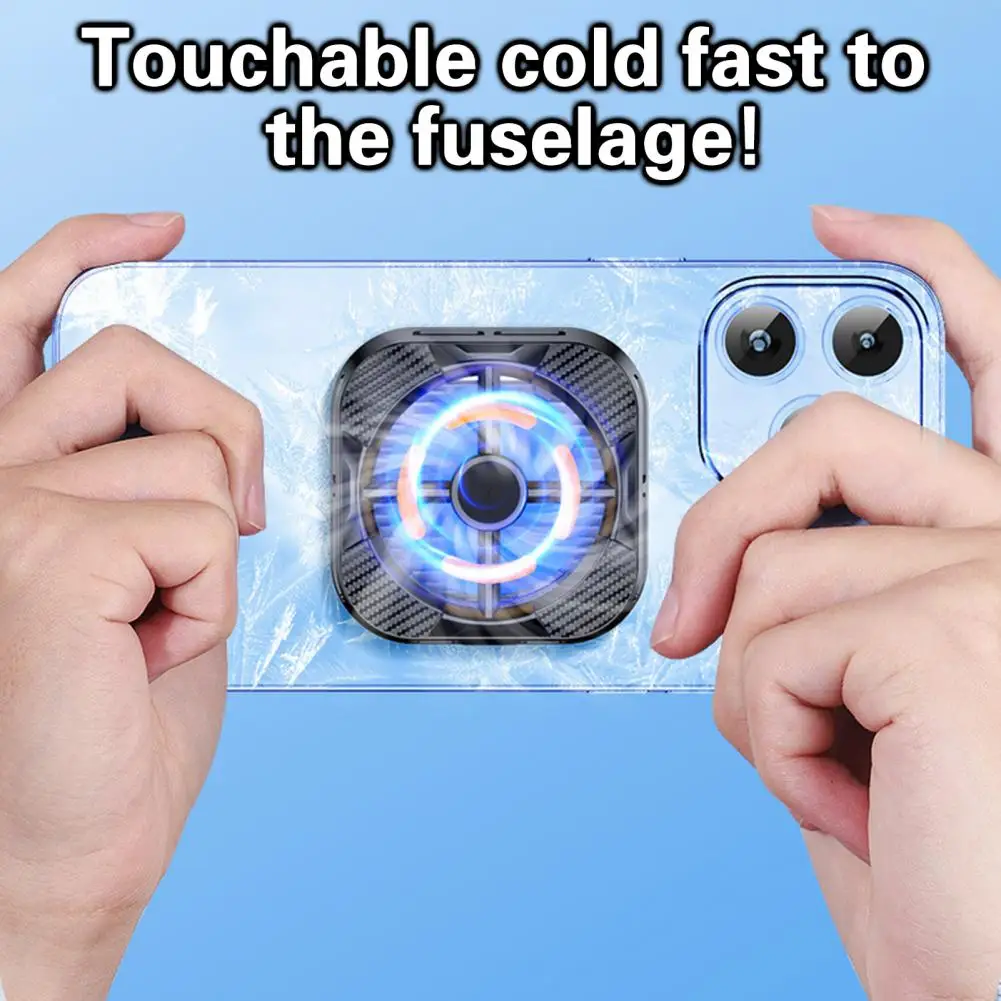 Mobile Phone Radiator  Useful Semi-Conductor Phone Cooling Fan  Wide Compatibility Mobile Phone Cooler