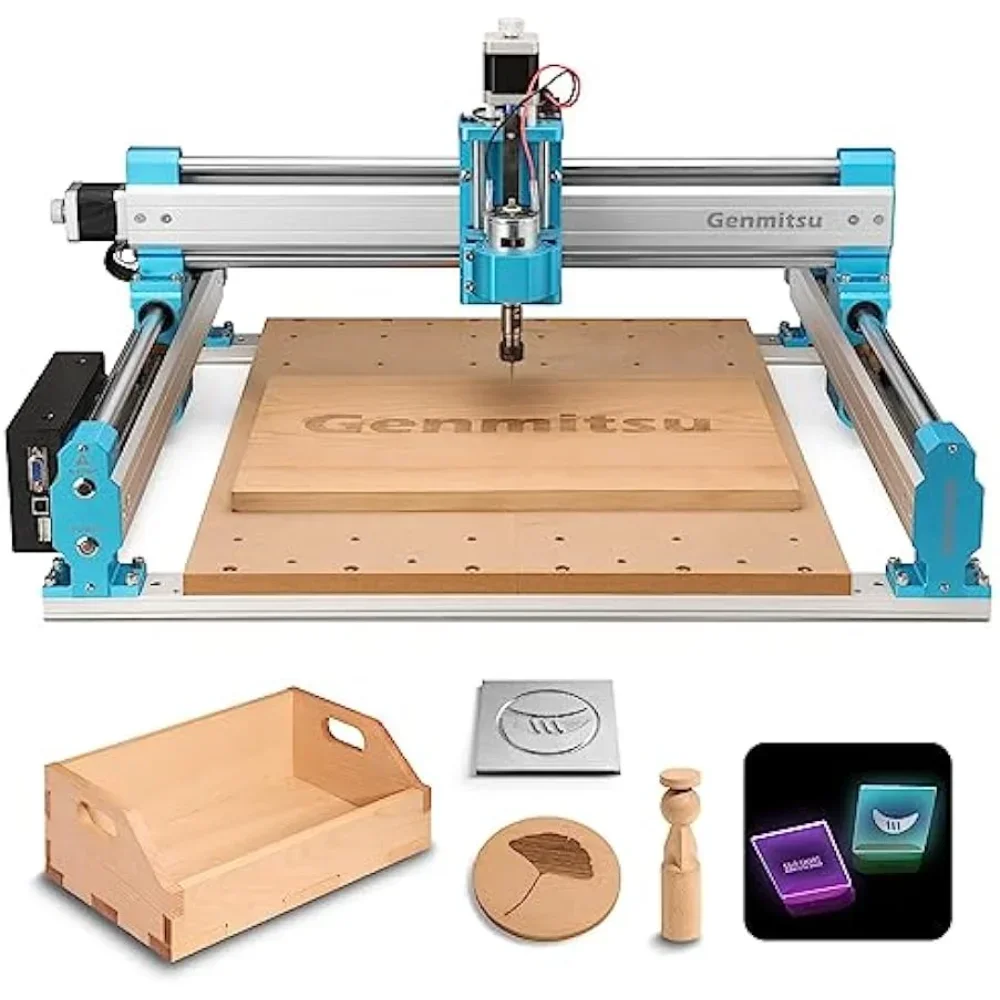 

Фрезерный станок с ЧПУ для 4040-PRO, для деревообработки, металла, акрила, ДВП, нейлона, фрезерование, управление GRBL, 3 оси, ЧПУ