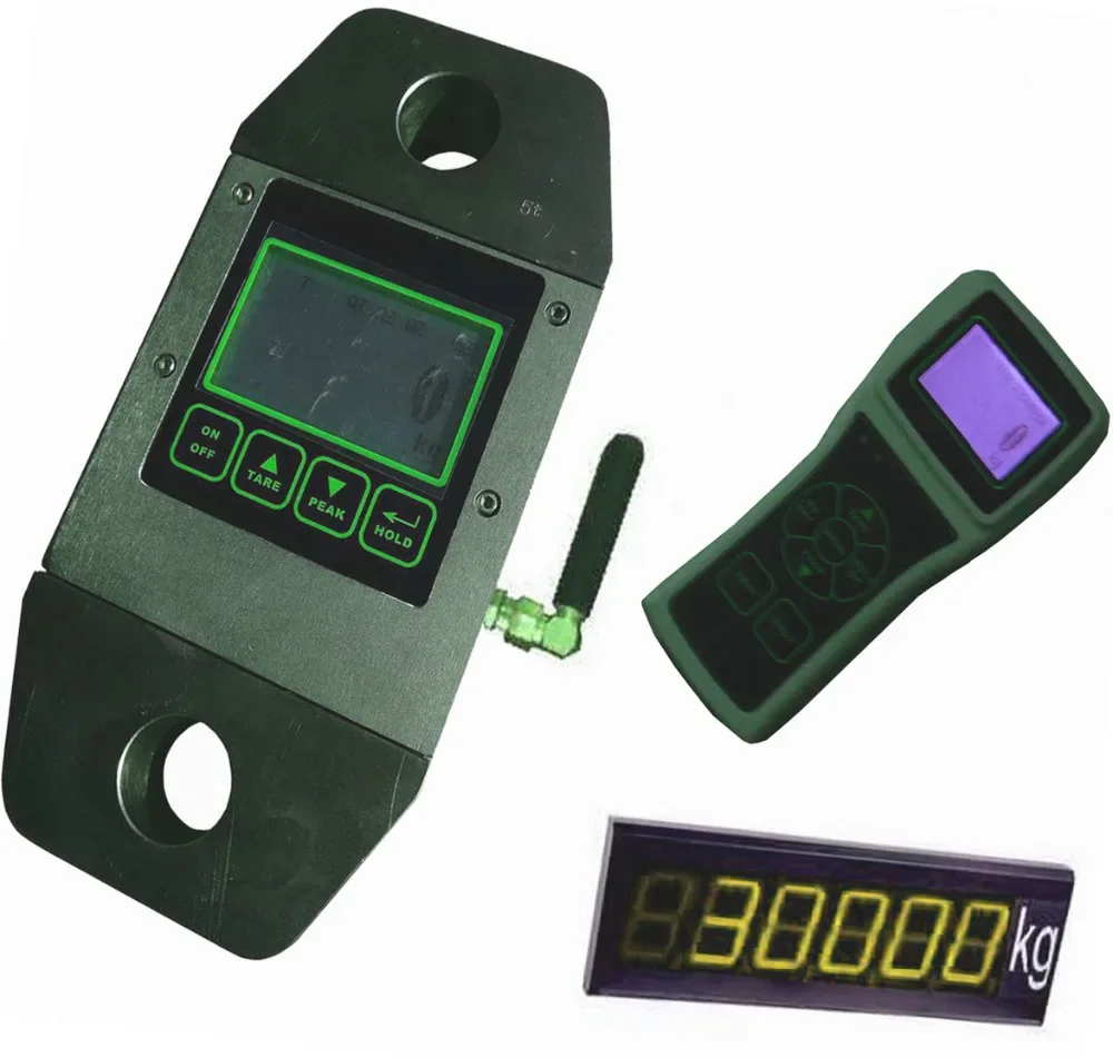 1-30t Electronic Waterproof Wireless Dynamometer with Optional Suitcase