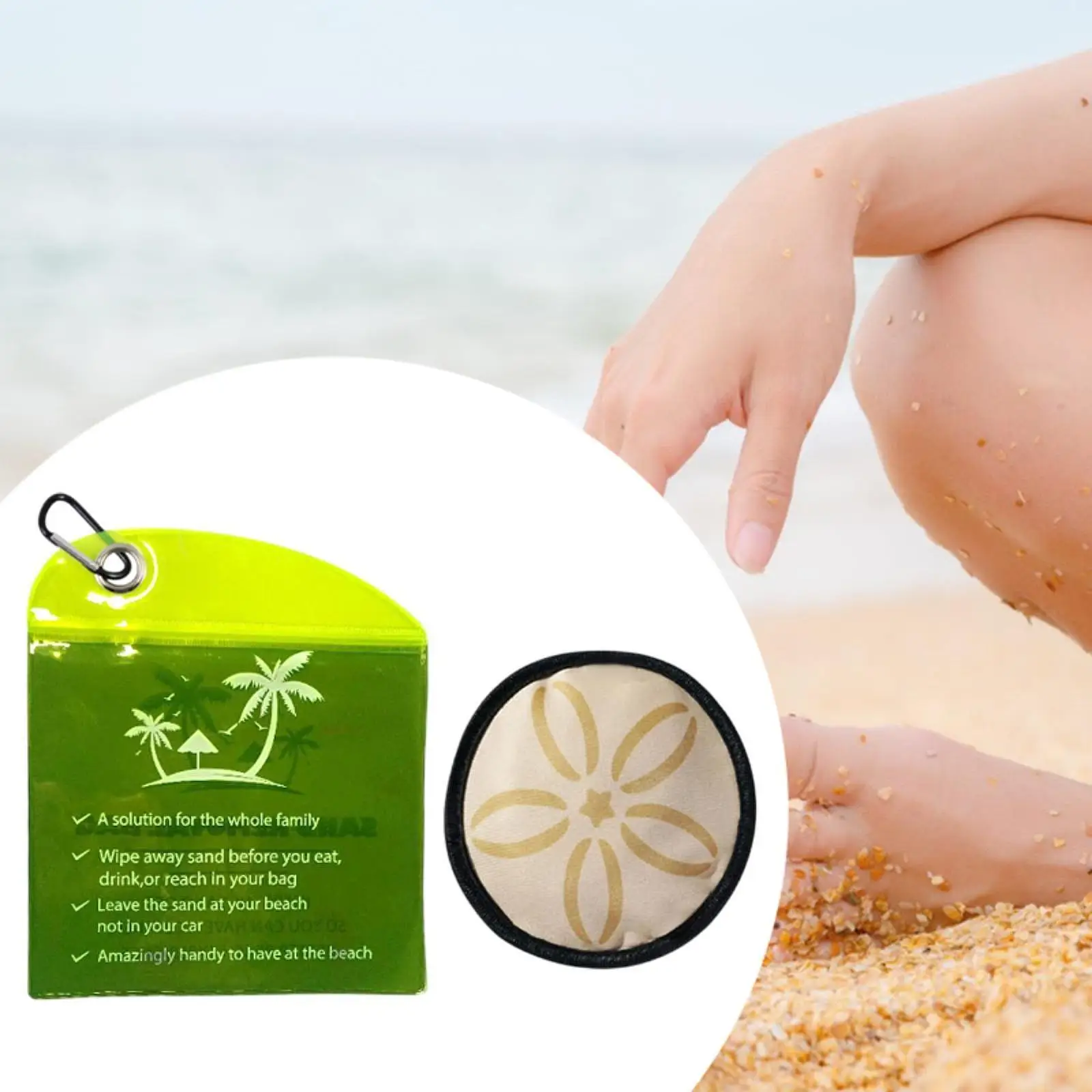 Zandverwijderaar voor strandstrand Must Haves Vakantiebenodigdheden Strandaccessoires