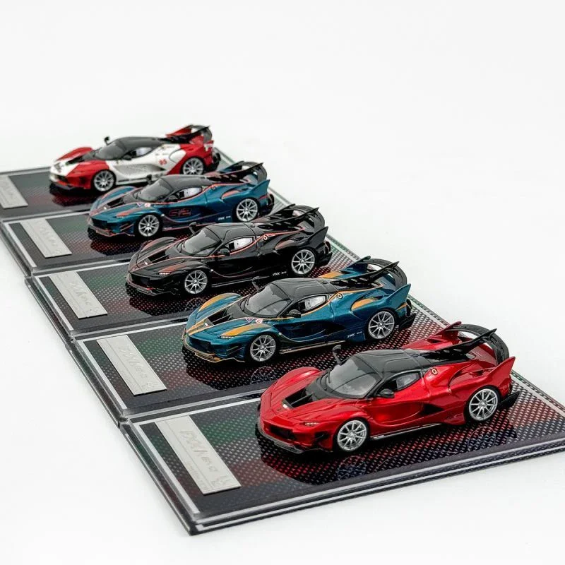 U2 Model 1:64 Ferrari FXXK EVO Novitec F8 Pagani Zonda 760LH McLaren F1 LM Limited Resin Car Model Collection Series Ornaments