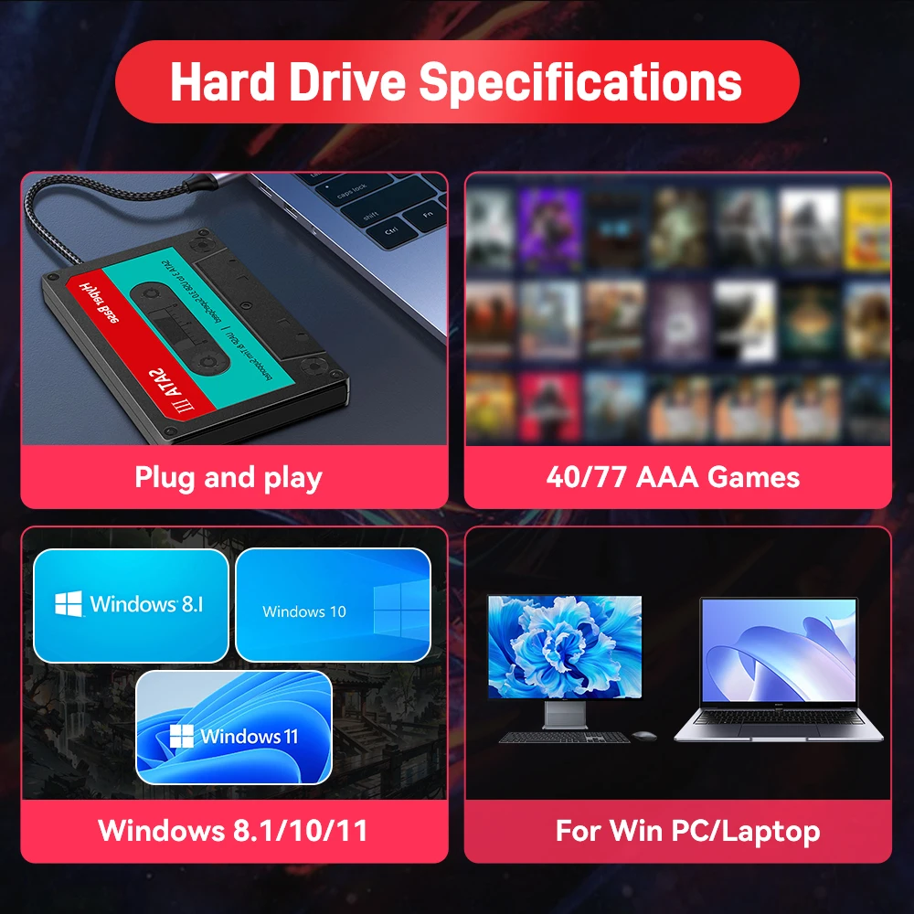 Hard Drive Game Retro Portabel - Retro Gaming Ps2 ulasan dan harga