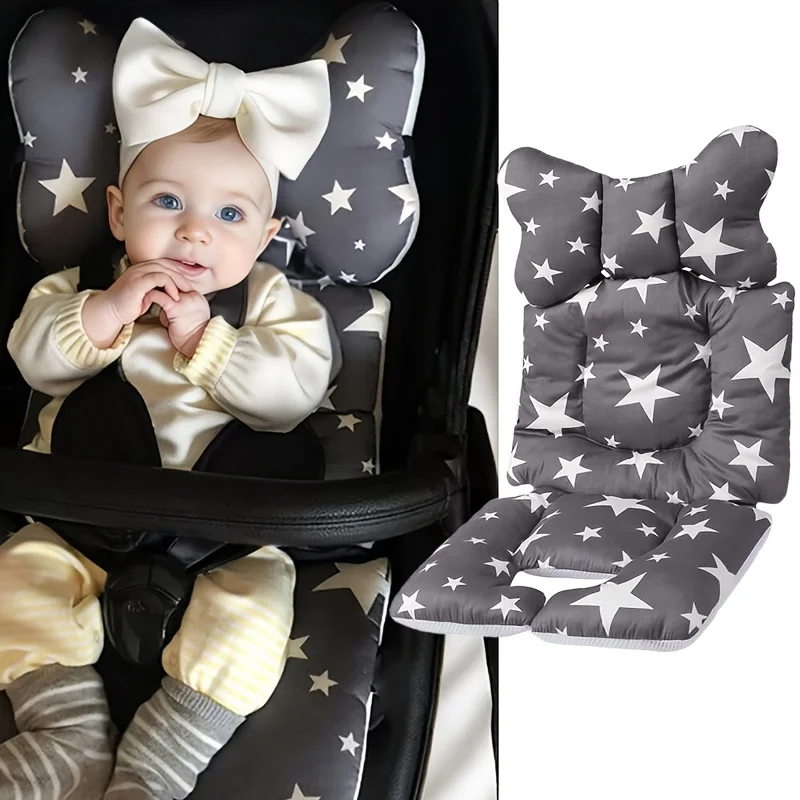 

Baby Seat Pad Liner for Stroller Soft and Breathable 3D Air Mesh Cotton Universal Baby Stroller Cushion for Infant Newborn