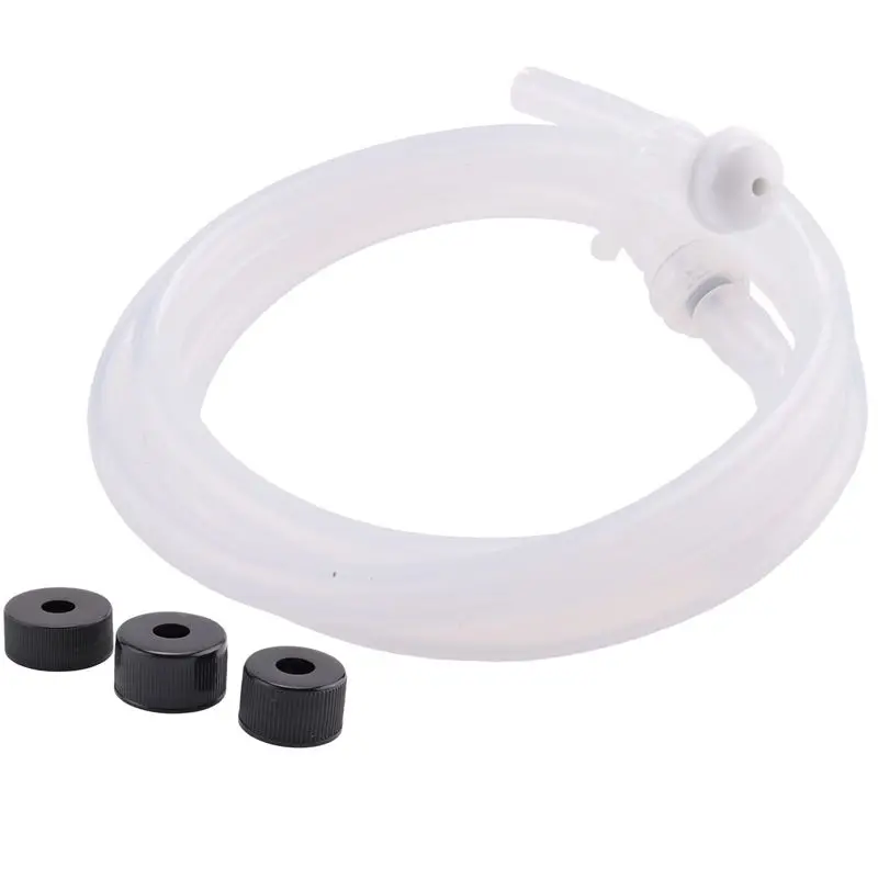 ABGG-Sink Soap Dispenser Extension Tube Kit 45Inch With Check Valve, No Need To Fill The Little Bottle Again