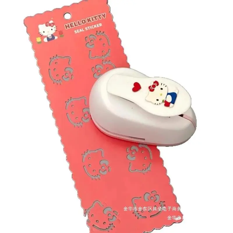 سانريو مرحبا كيتي آلة النقش كبيرة الحجم حساب اليد النقش نمط Diy بها بنفسك آلة طباعة المواد اليدوية الهدايا