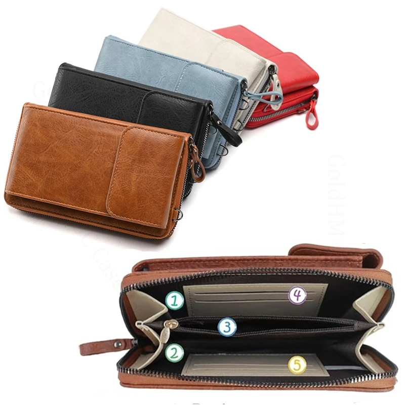 Crossbody Lanyard Wallet Case For Motorola G77 Power Leather Card Slot Pouch Cover For Moto G100s G67 G17 G57 G36 G86 G100 Pro