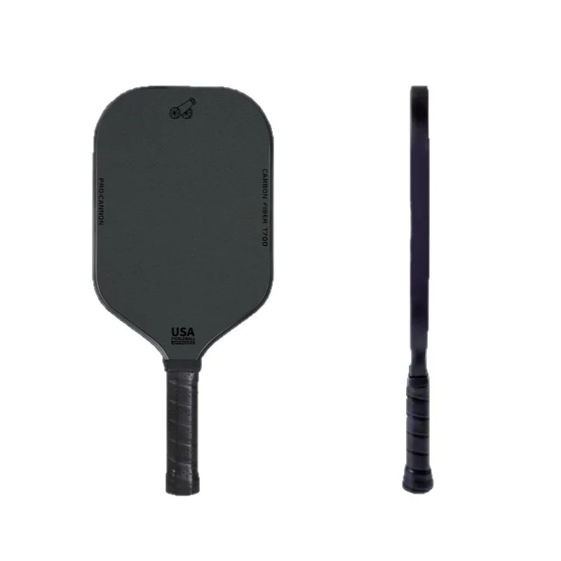 Racket Large matte surface Carbon fiber hot pressing high elastic racket