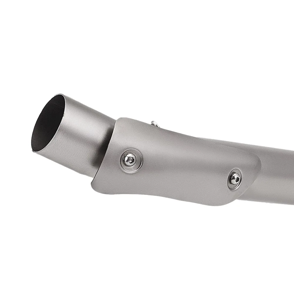 For Suzuki GSX-R1000 2007-2011 Carbon Motorcycle Exhaust Mid Link Pipe Slip-on Exhausts Pipes